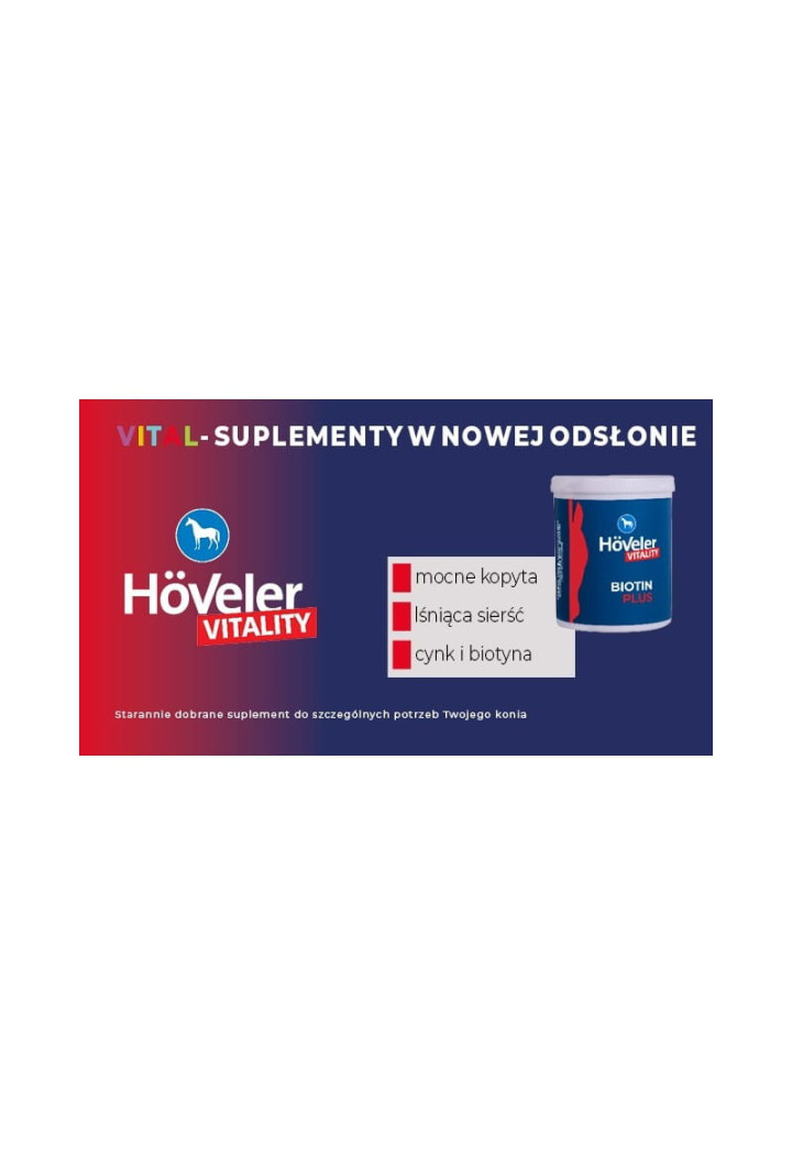 Biotyna HOVELER Biotin Plus 1kg