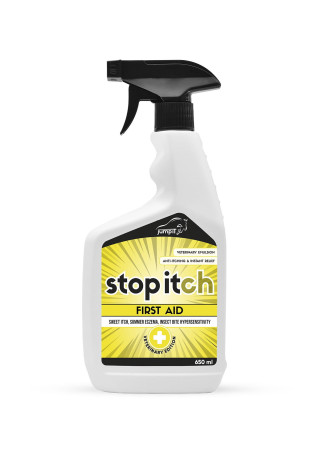 Spray na lipcówkę JUMP IT Stop Itch 650ml | Sklep jeździecki Horse Trade.pl