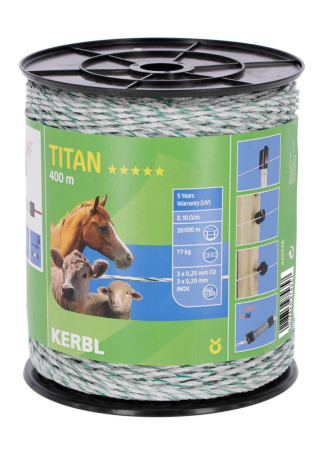 Plecionka ogrodz TITAN 400m