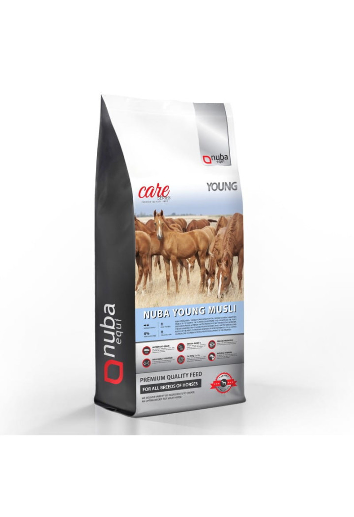 Pasza NUBA EQUI Young 2G dla odsadków musli 20kg