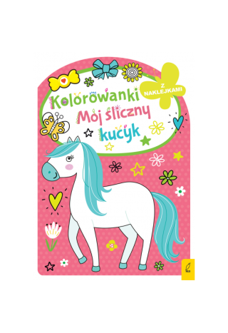 Malowanka WILGA Mój Śliczny Kucyk +naklejki