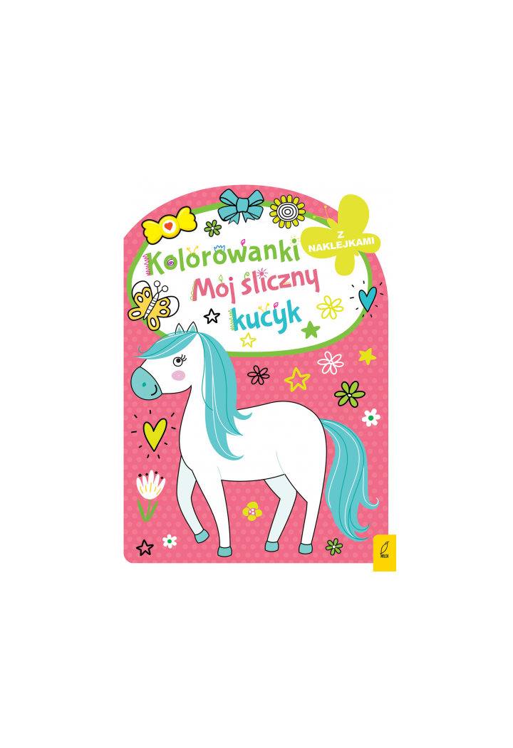Malowanka WILGA Mój Śliczny Kucyk +naklejki