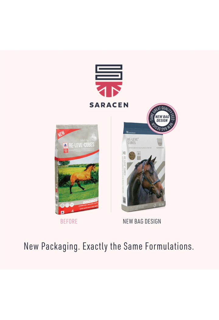 Pasza SARACEN Re-Leve Cubes pelet 20kg