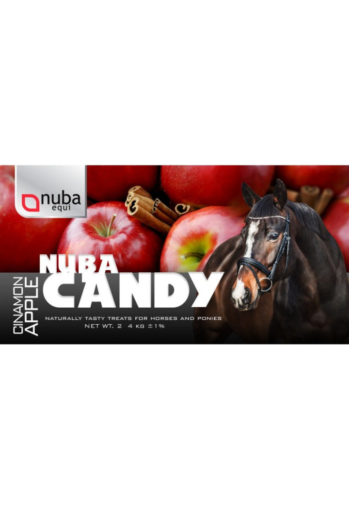 Smaczki NUBA EQUI Candy Apple&Cinnamon 2kg