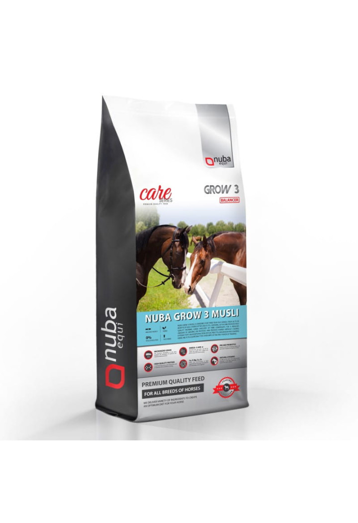 Pasza NUBA EQUI Grow3 Musli Balancer 2G 20kg