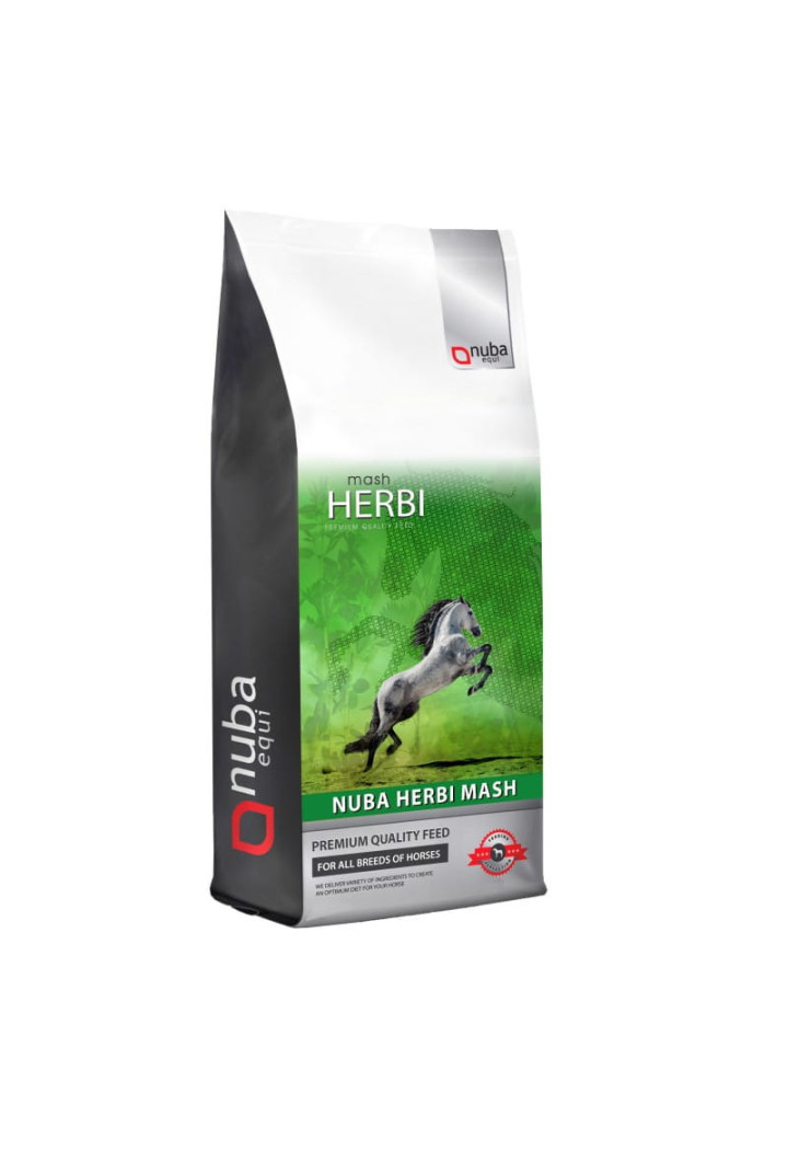 Pasza NUBA EQUI Herbi Mash mesz ziołowy 15kg