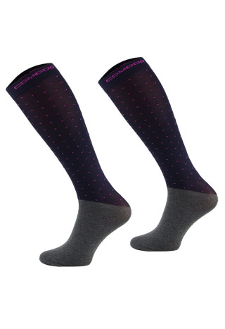 Skarpetki MONDO-CALZA Dots microfibre