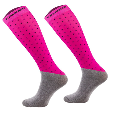 Skarpetki MONDO-CALZA Dots microfibre