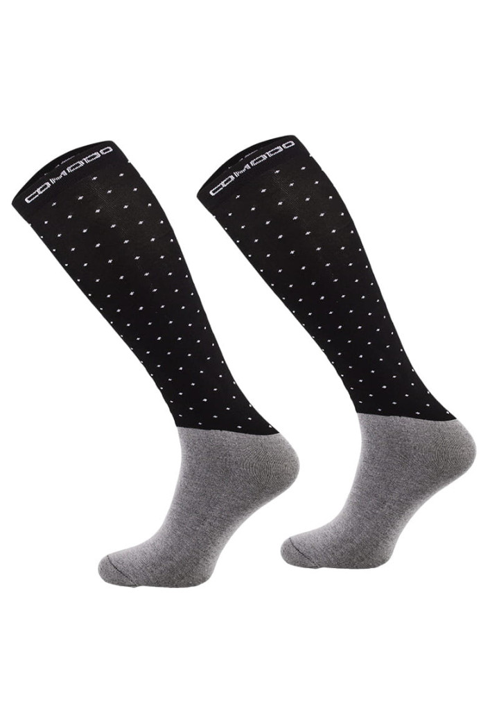 Skarpetki MONDO-CALZA Dots microfibre