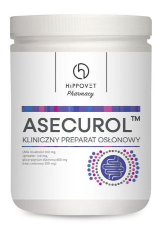 Preparat osłonowy HIPPOVET Asecurol na wrzody 1kg