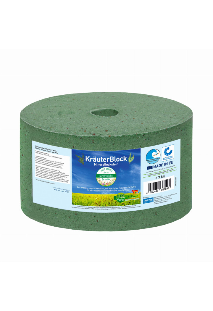 Lizawka mineralna IMIMA KrauterBlock 3kg