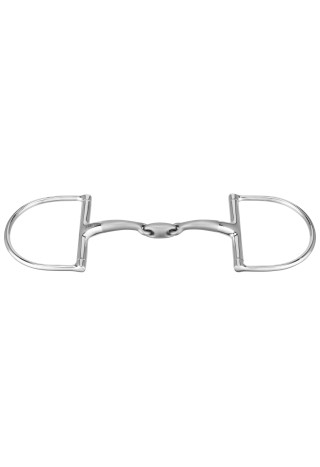 Wędzidło D-ring SPRENGER Satinox 2*łam 14mm