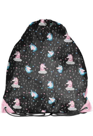 Worek na obuwie PASO Jednorożec 33x37