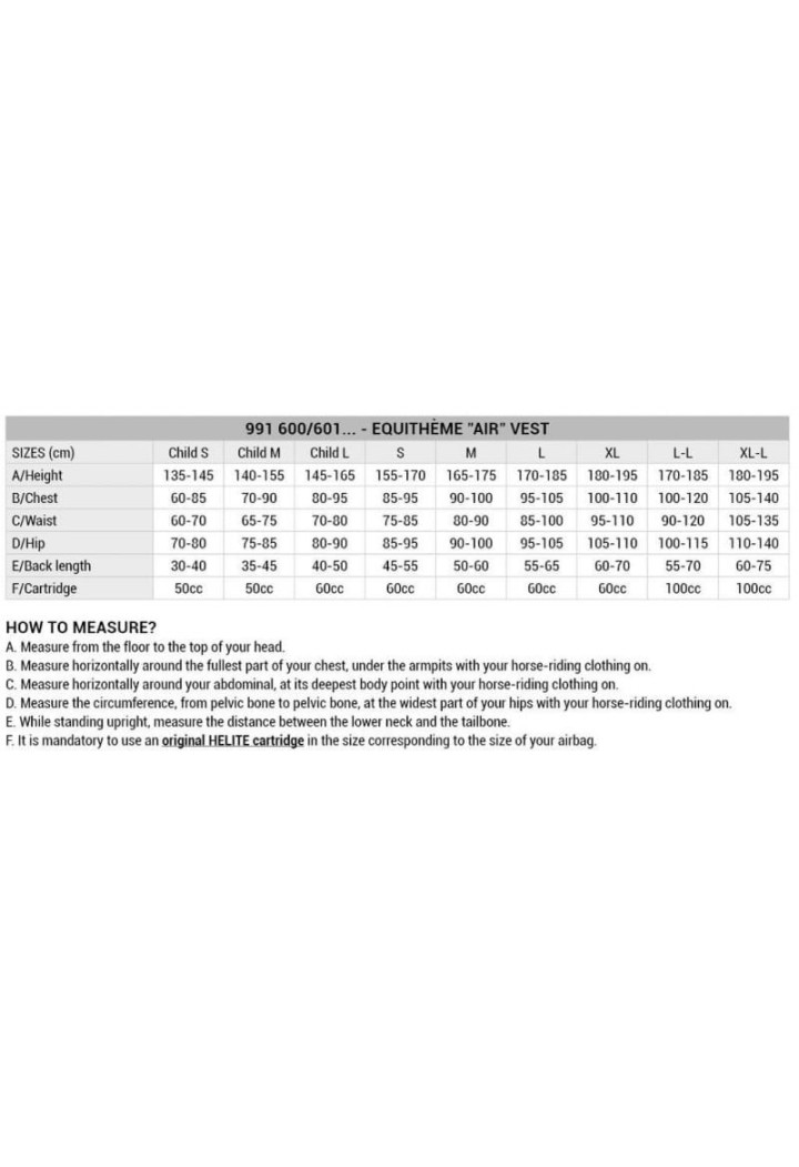 Kamizelka ochronna EQUI-THEME Air Vest