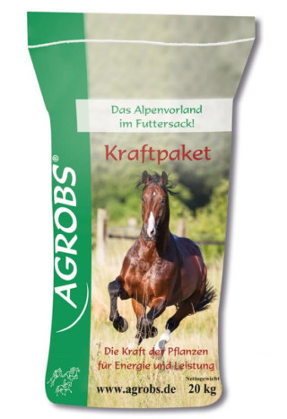 Pasza AGROBS Kraftpaket lucerna 20kg pelet