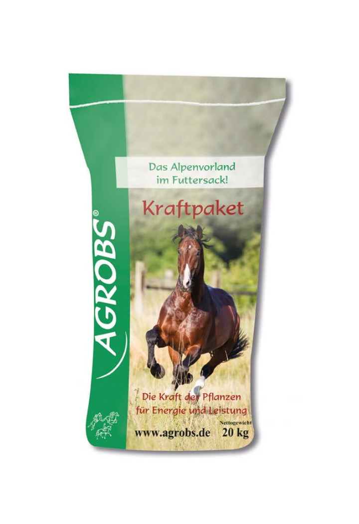Pasza AGROBS Kraftpaket lucerna 20kg pelet