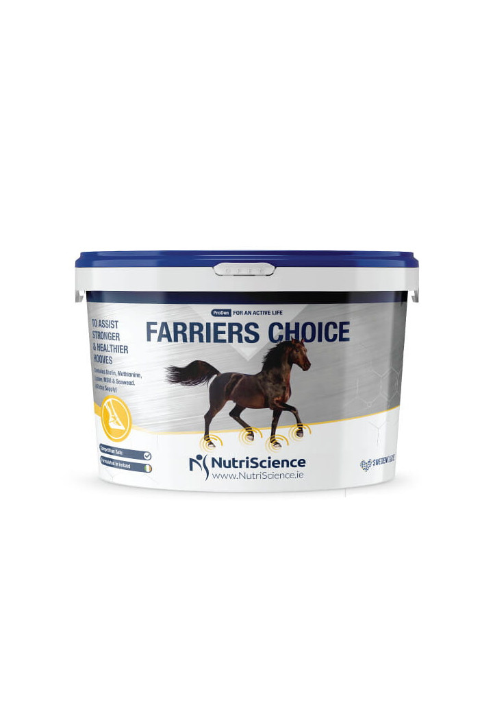 Suplement na kopyta NUTRISCIENCE Farrier'sCh 1200g