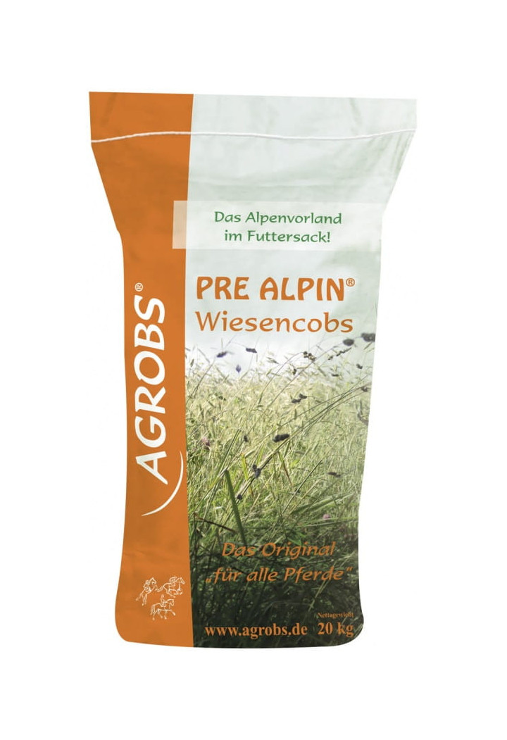 Pasza AGROBSPreAlpin Wiesencobs 20kg trawokulki