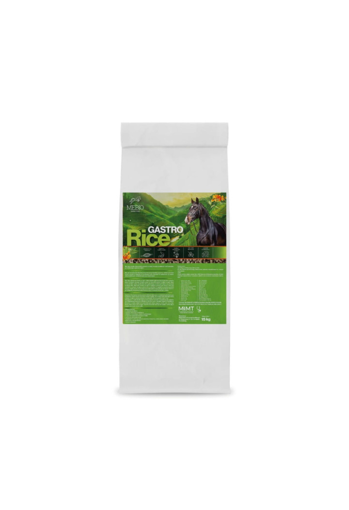 Otręby ryżowe MEBIO RiceGastro dla koni wrzod 15kg
