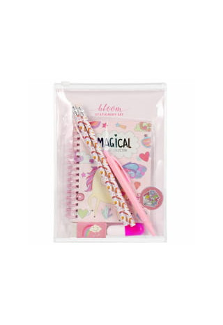 Zestaw szkolny STARPAK Magic Unicorn saszetka+ak.