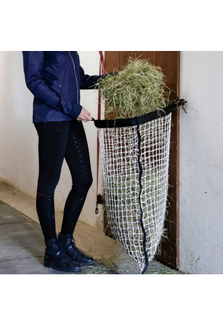 Siatka na siano KERBL z listwą 83x83 white