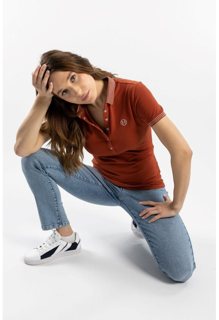 Koszula polo HARCOUR Pandor kr.rękaw