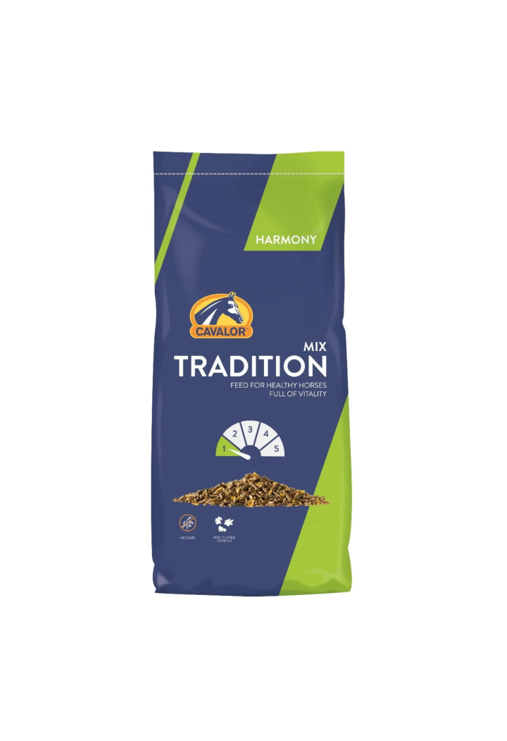 Pasza CAVALOR TraditionMix 20kg musli | Sklep jeździecki Horse-Trade.pl