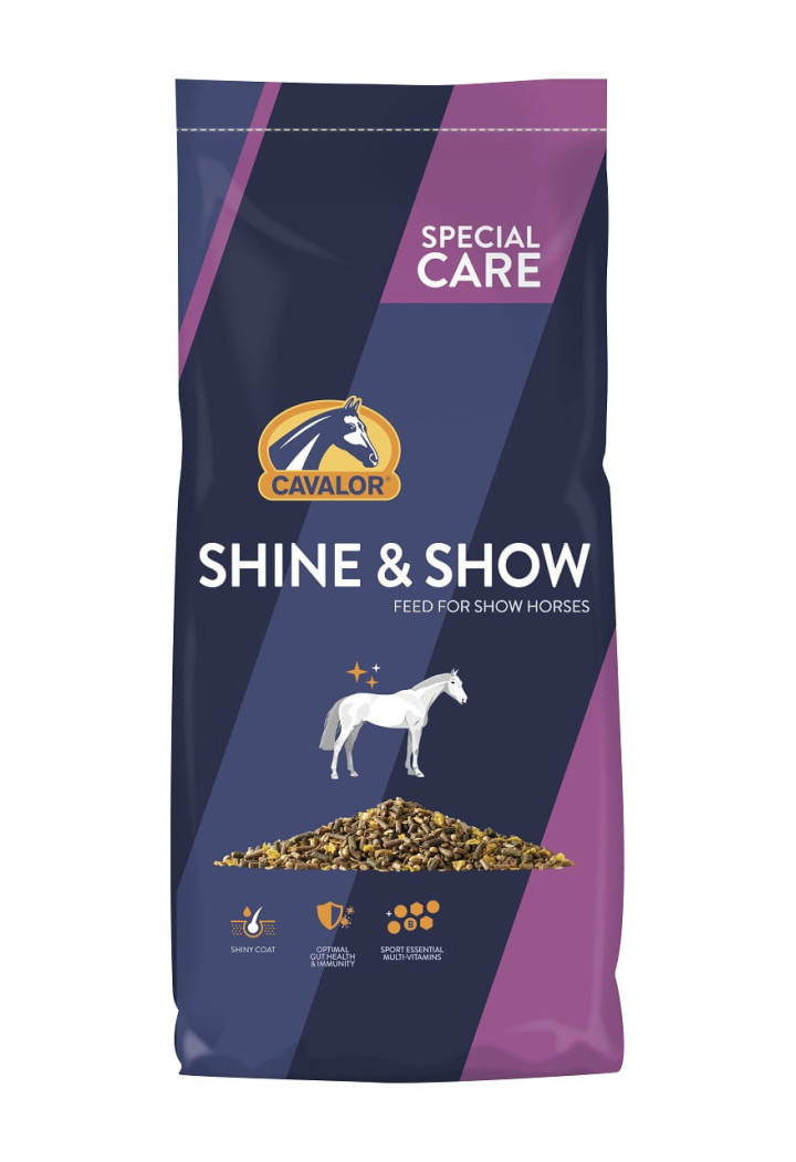 Pasza CAVALOR ShineShow 20kg musli | Sklep jeździecki Horse Trade.pl