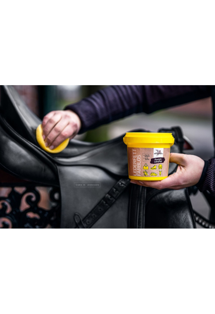 Smar do skór B&E LederfettFarblos 500ml