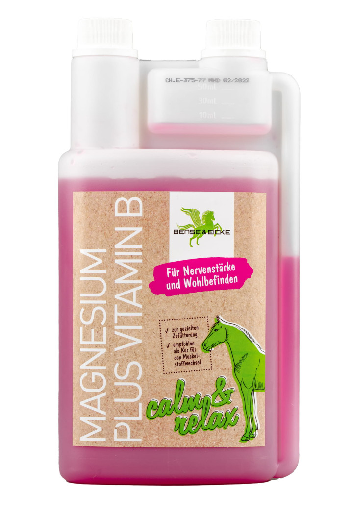 Magnez z witaminą B B&E MagPlusVitB 1l