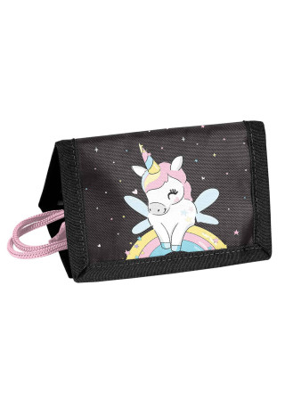 Portfel z rzepem PASO Jednorożec