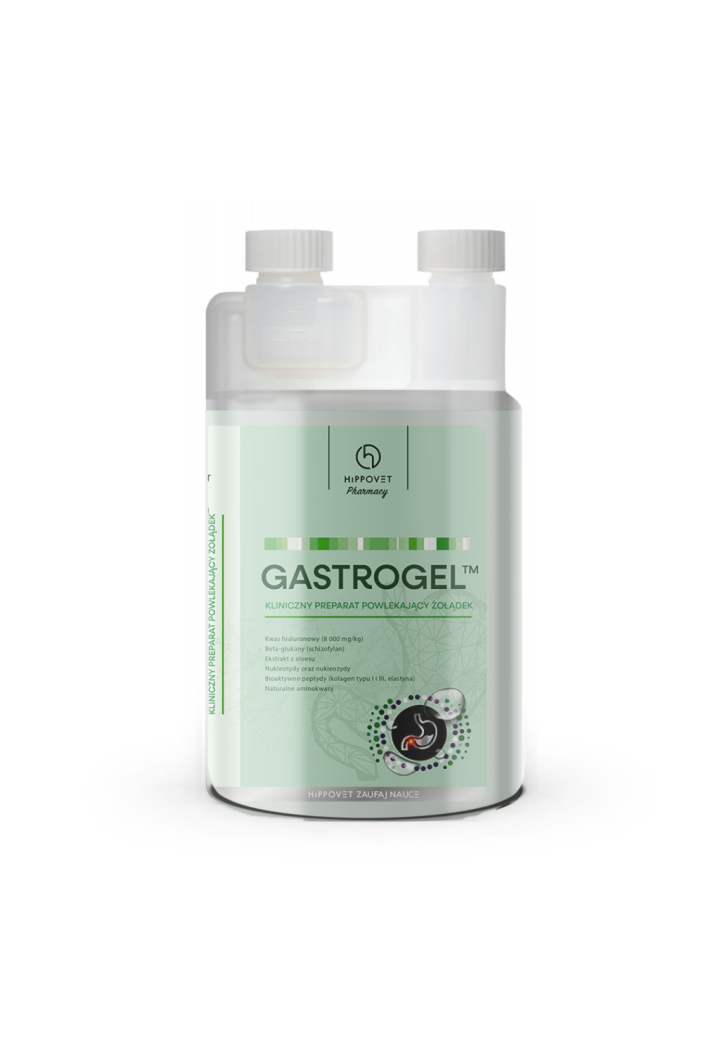 Suplement na wrzody HIPPOVET Gastrogel 1,2l