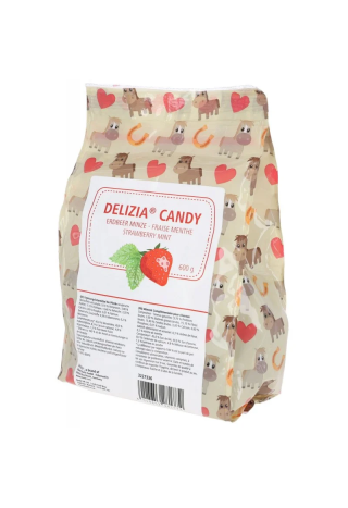 Przysmak KERBL Delizia Candy strawberry-mint 600g