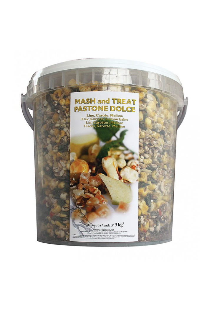 Mesz OFFICINALIS MashTreat len/jabłko/melisa 3kg