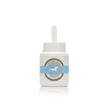 Olej do kopyt SCANDIA Wonder Hoof z pędzlem 400ml