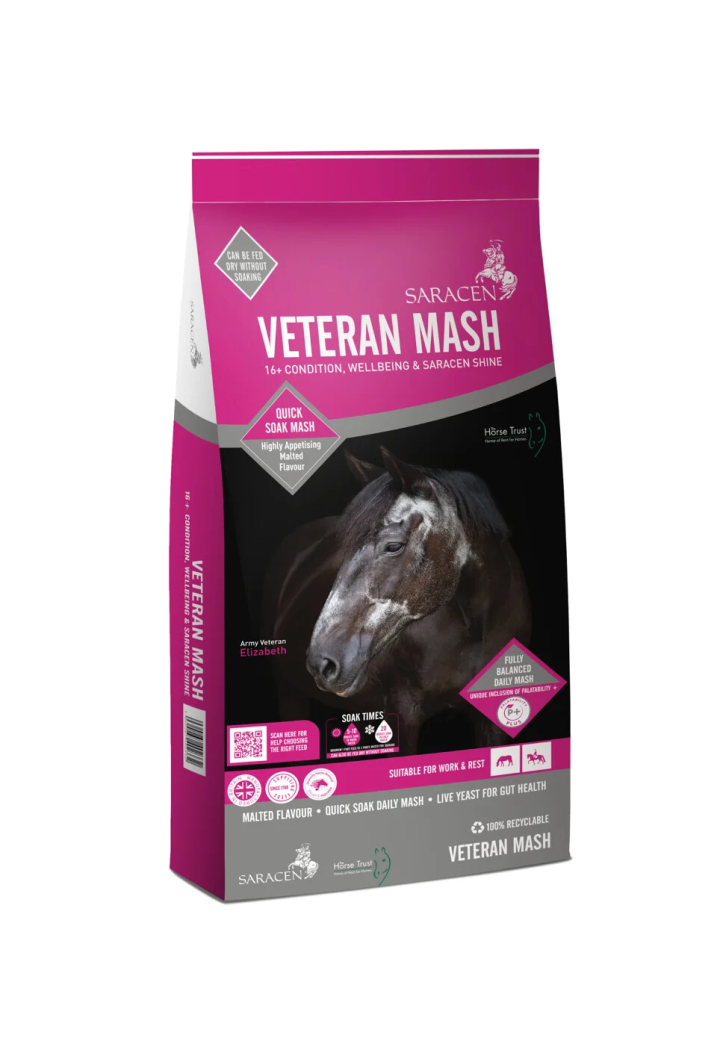 Mesz dla starszych koni SARACEN VeteranMash 20kg