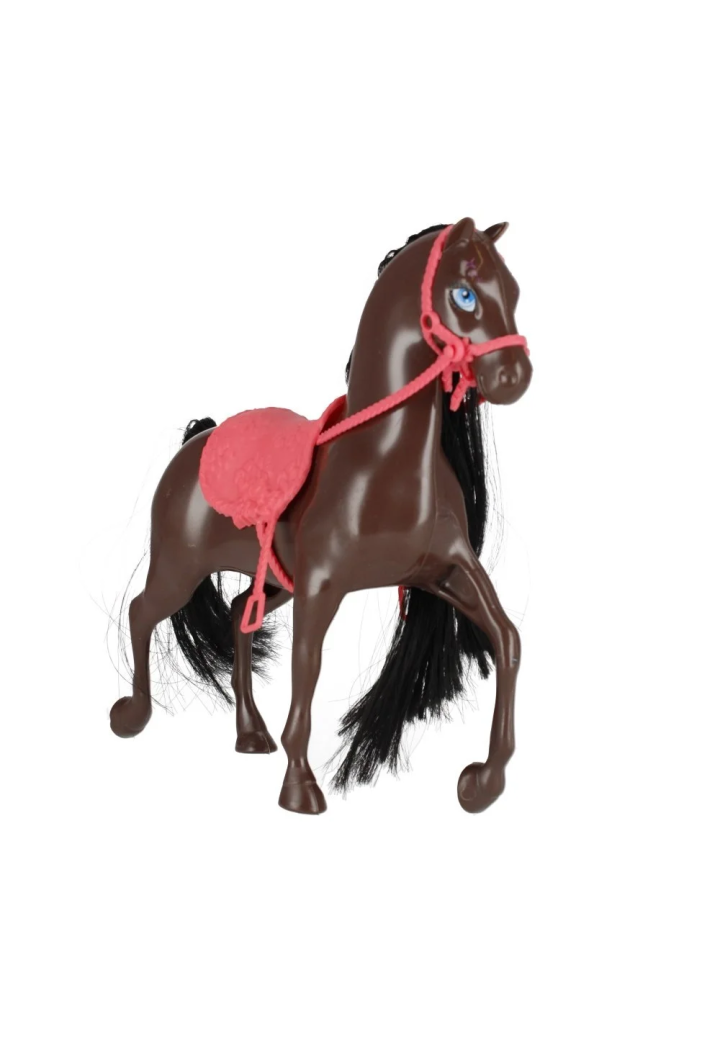 Zabawka MEGACREATIVE Konik z akcesoriami 19cm