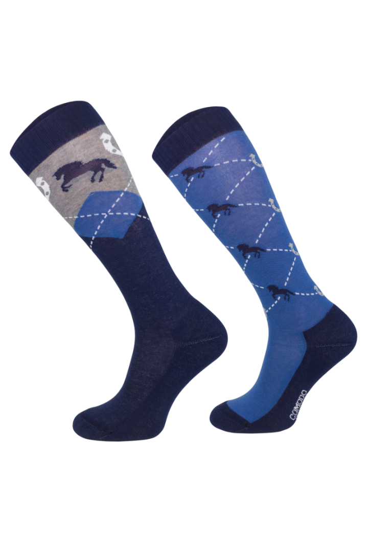 Skarpetki MONDO-CALZA Karo/HorseShoe