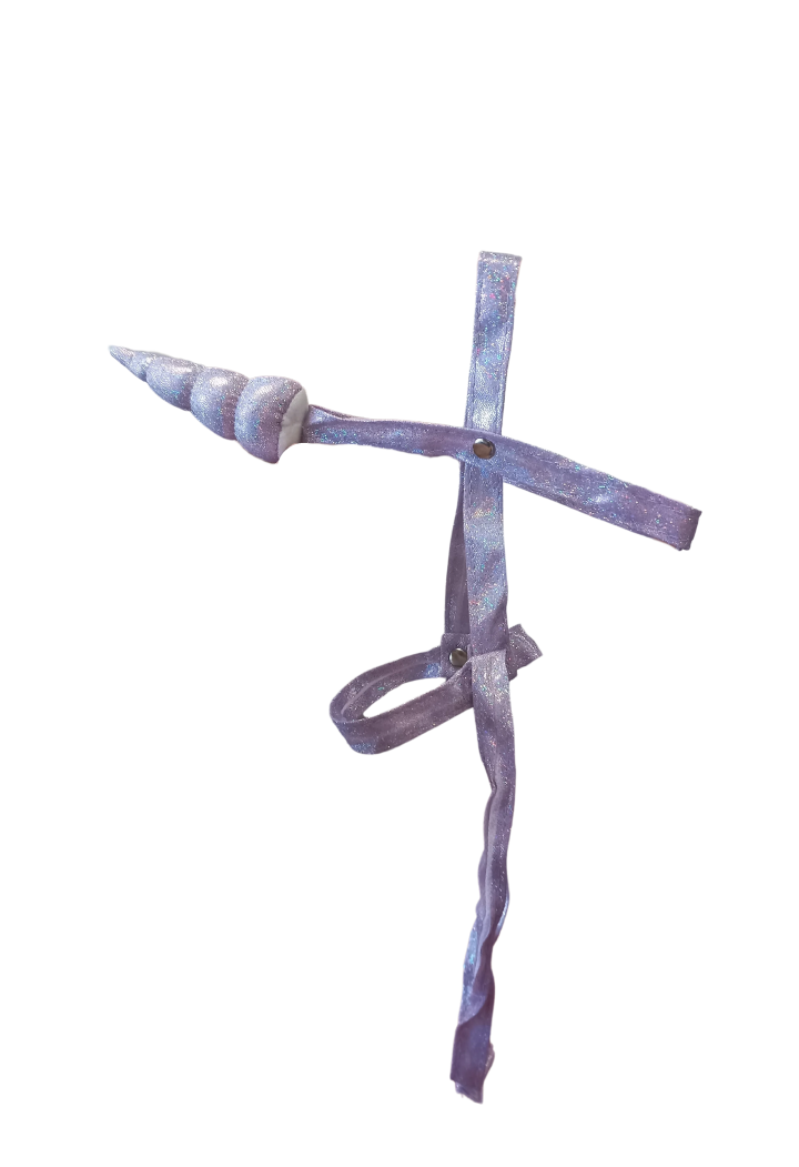 Kantar z rogiem Unicorn ASTRUP HobbyHorse violet
