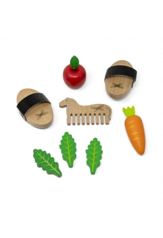 Szczotki i przysmaki dla koni ASTRUP dla HobbyHorse 8 el. | Sklep jeździecki Horse-Trade.pl