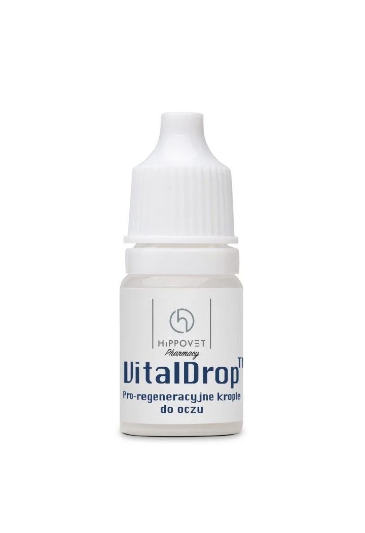 Krople do oczu HIPPOVET VitalDrop psy/koty 5ml