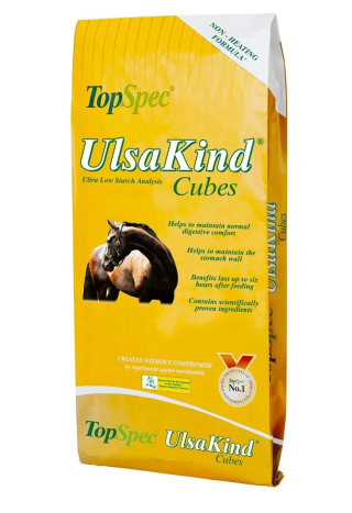 Pasza dla koni TOPSPEC UlsakindCubes na wrzody 20kg | Sklep jeździecki Horse-Trade.pl