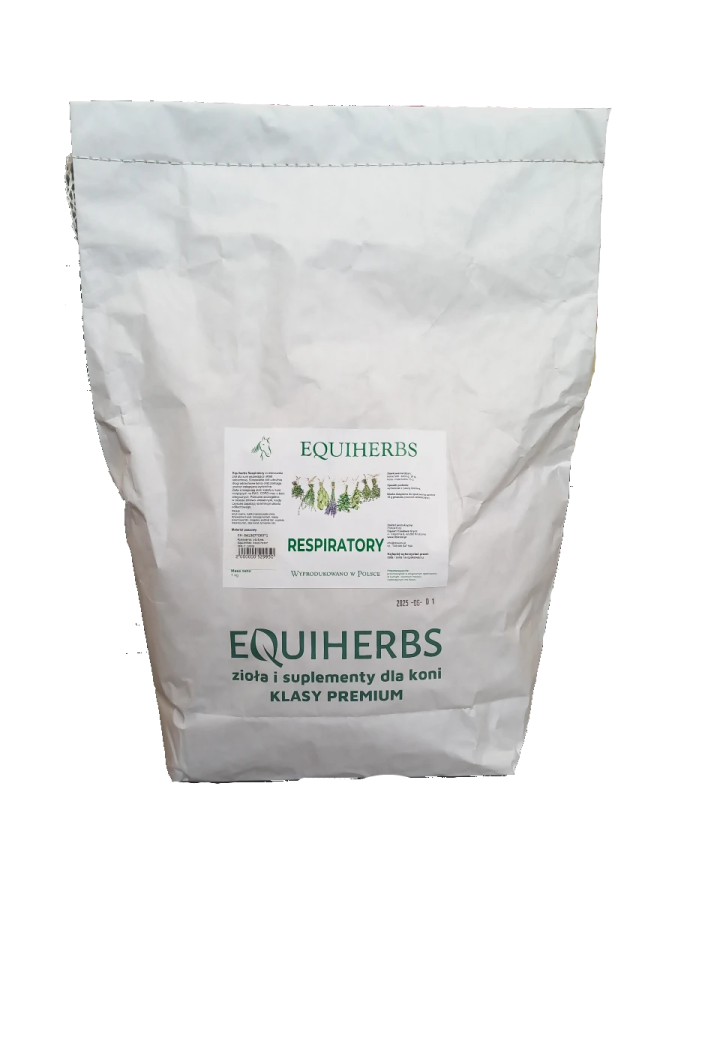 Mieszanka ziołowa EQUIHERBS Respiratory 1000g