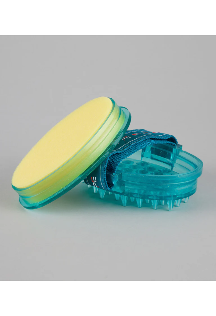 Szczotka z gąbką  PREMIER EQUINE Curry Comb