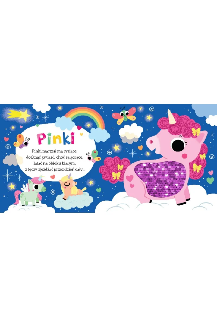 Książka AKSJOMAT SłodkieJednorożce z cekinami