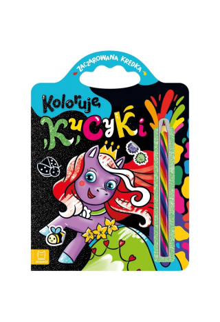 Malowanka AKSJOMAT KolorujęKucyki+ kredka kol