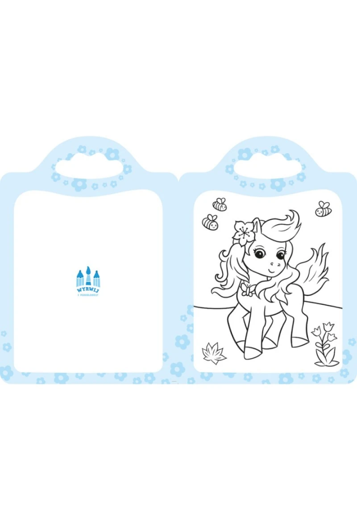 Malowanka AKSJOMAT KolorujęKucyki+ kredka kol