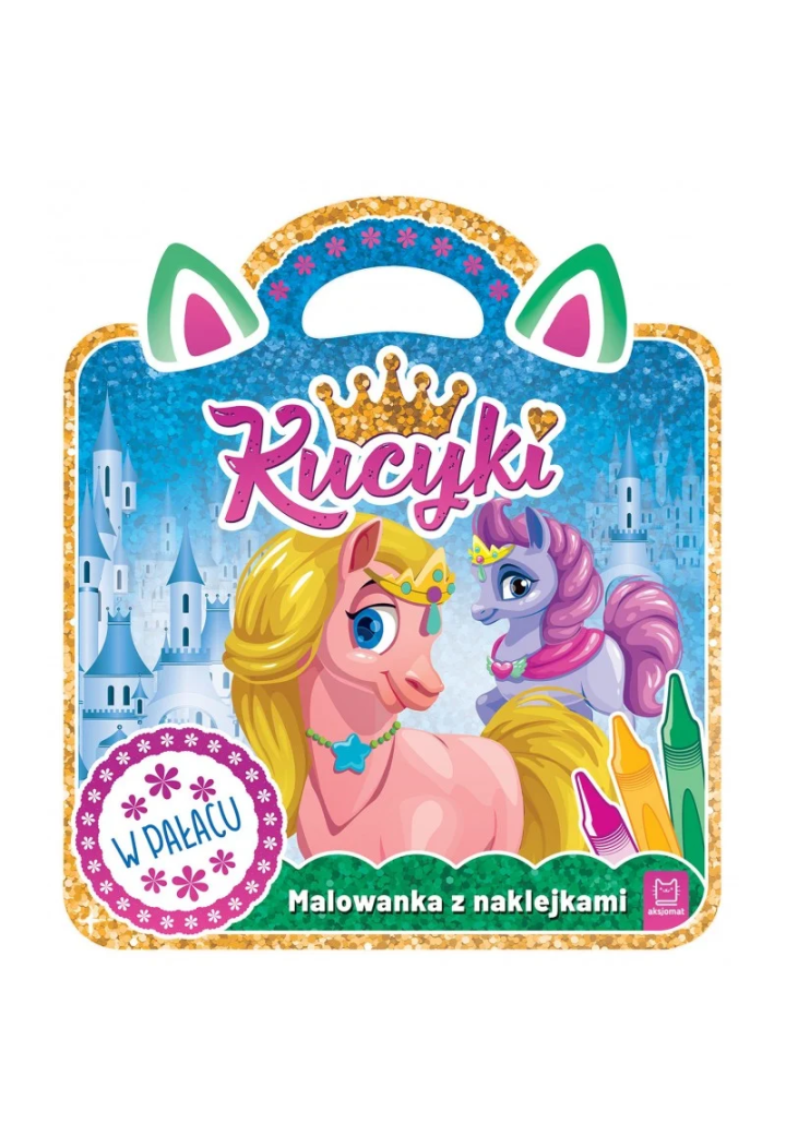 Malowanka AKSJOMAT Kucyki W pałacu