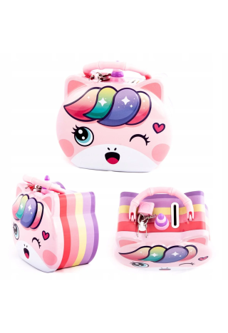 Skarbonka MIDEX Jednorożec z kłódką