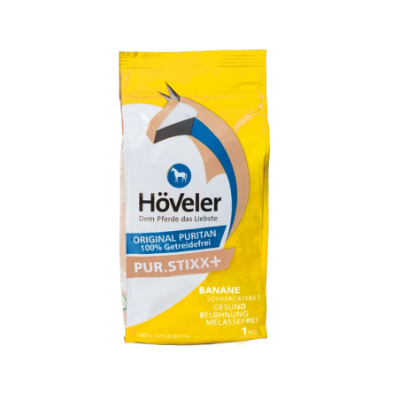 Smaczki HOVELER Pur.Stixx banan 1kg